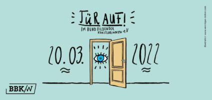 Offenes Atelier – Tür auf! – BBK/W Stuttgart am Sonntag 20. März 2022