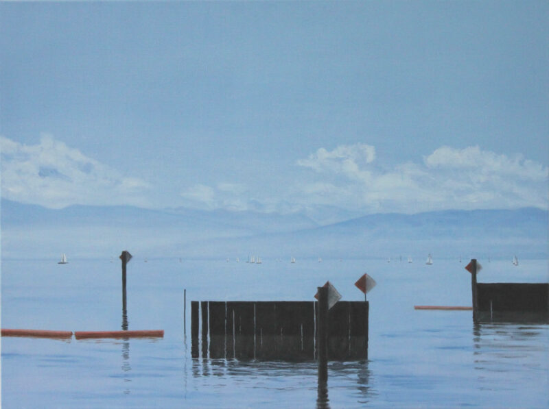 Dalben, 2010, Öl auf Leinwand 60 x 80 cm von Andrea Eitel