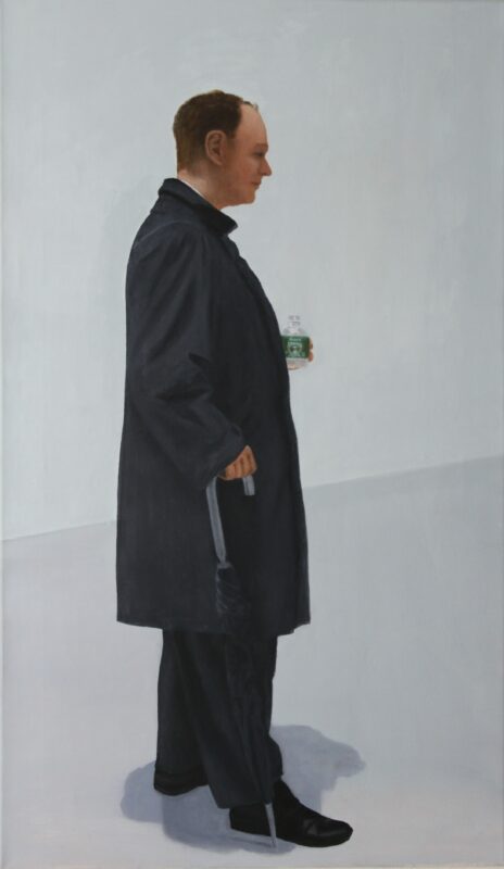 Der Zuhörer, 2008, Malerei von Andrea Eitel